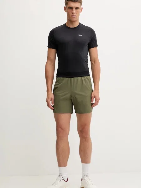 Under Armour Kratke hlače za vadbo Peak zelena