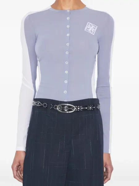 Curea Tory Burch cu tepi negru