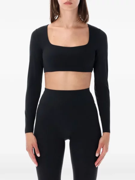 Lung sutien Nike alb