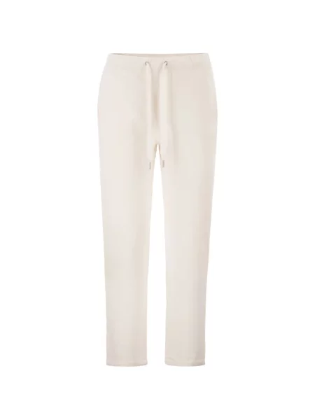 Pantaloni Majestic Filatures alergare cu cordon