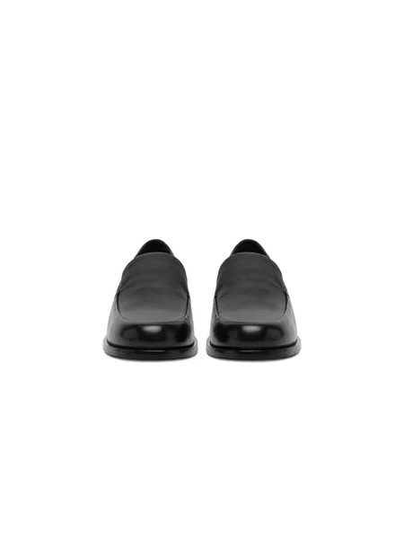 GINO ROSSI Loaferke črna