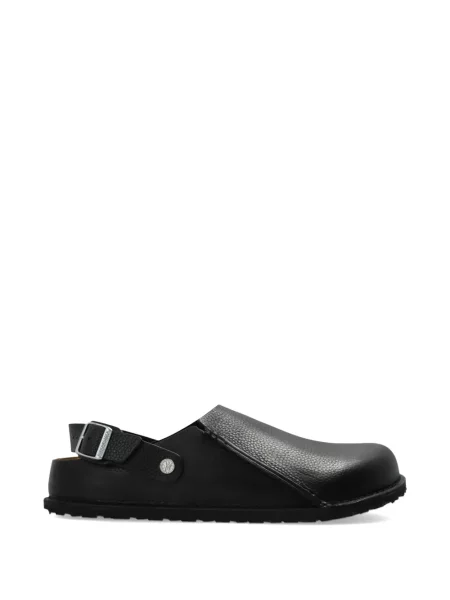 Презрамки мюли Birkenstock с катарама черно