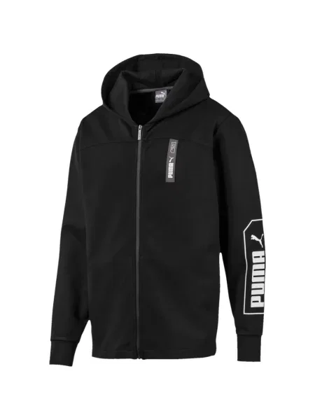 Hanorac cu fermoar Puma negru