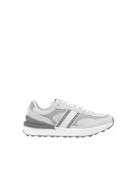 Sneakersy Tommy Jeans zamszowe szare