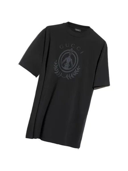 Tricou Gucci cu imagine negru