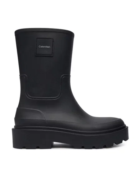 Calvin Klein Cizme de cauciuc Rainboot Rubber negru