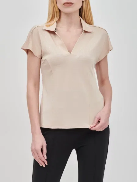 Поло Liu Jo бежевое