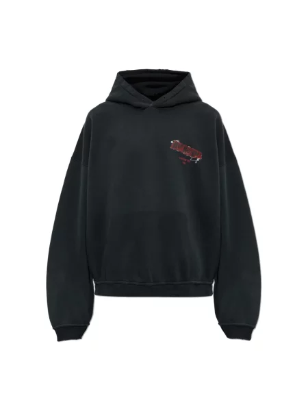 Bluza z kapturem Represent czarna