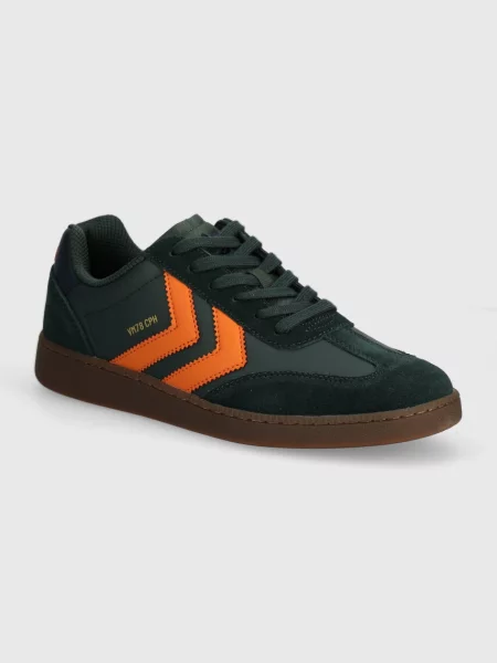 Кожени маратонки Hummel CPH ML зелено