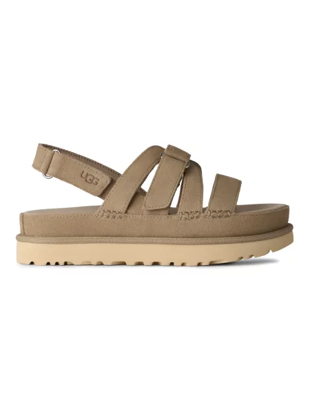 UGG Obuwie Kobieta 36 EU Zamsz Sandały Goldenstar Gleam Mustard seed beżowy