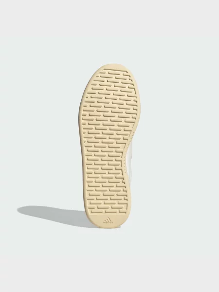 Кожаные кроссовки Adidas белые