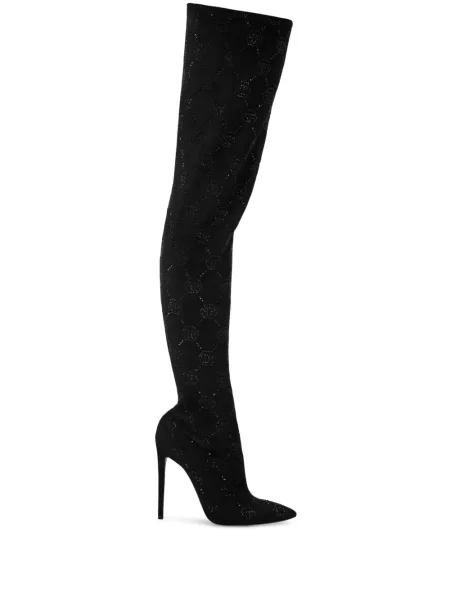 Боти Philipp Plein черно