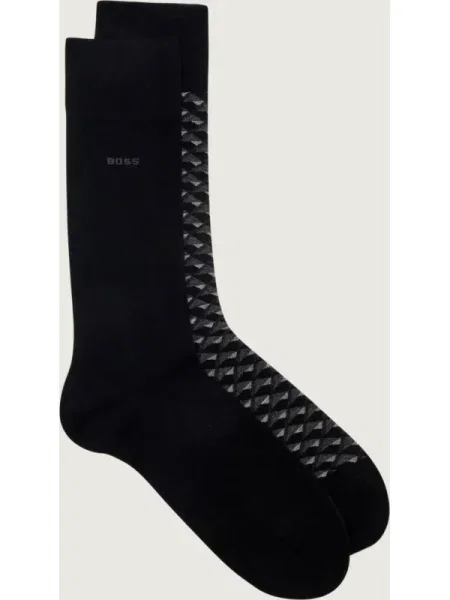 BOSS BLACK Șosete Minipattern CC negru