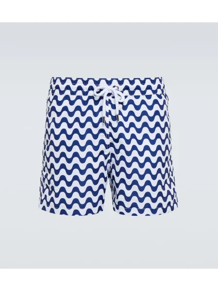 Slip de baie Frescobol Carioca cu imagine albastru