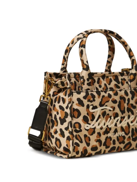 Geantă Twinset cu imagine cu model leopard