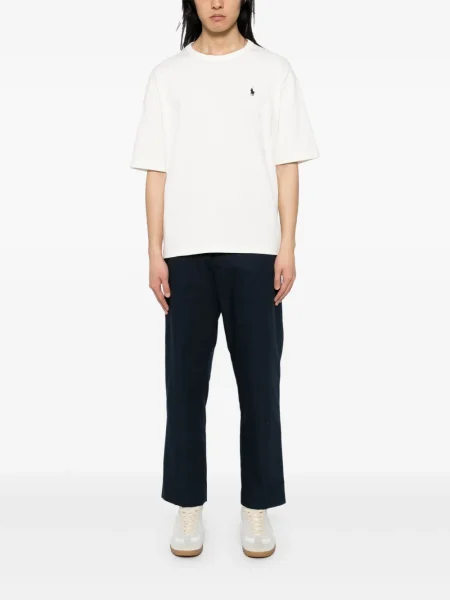 Sneakerși Polo Ralph Lauren plasă alb