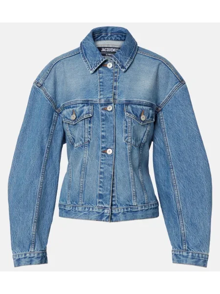 Geacă de blugi Jacquemus albastru