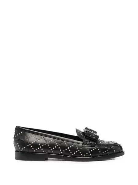 Pantofi loafer Ferragamo cu funde negru