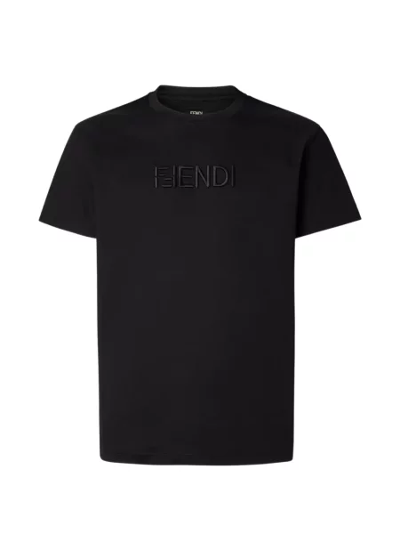 Tricou Fendi cu autograf negru