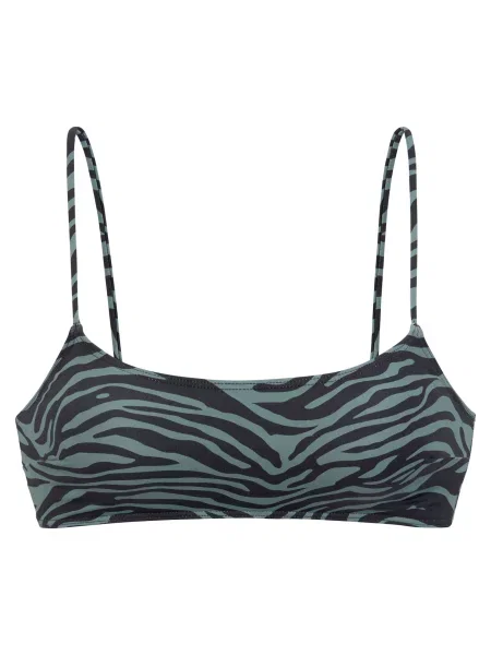 VENICE BEACH Bikini zgornji del smaragd črna