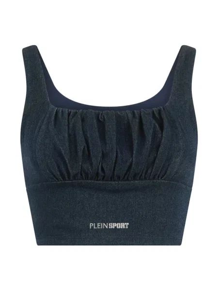 Top sportowy Plein Sport niebieski