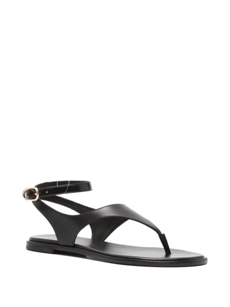Sandale Stuart Weitzman fără toc negru