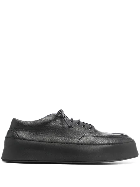 Pantofi derby Marsell din piele chunky negru