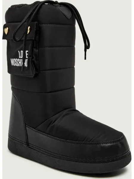 Cizme de zăpadă LOVE MOSCHINO negru