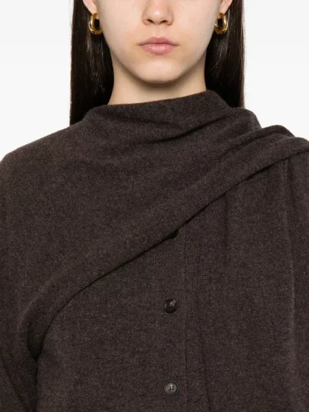 Cardigan Ferragamo maro