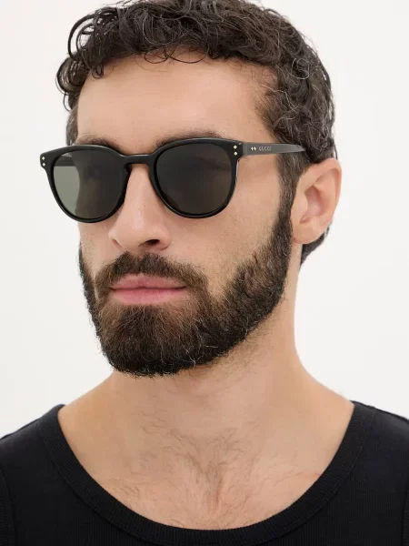 Gucci ochelari de soare pentru bărbați negru