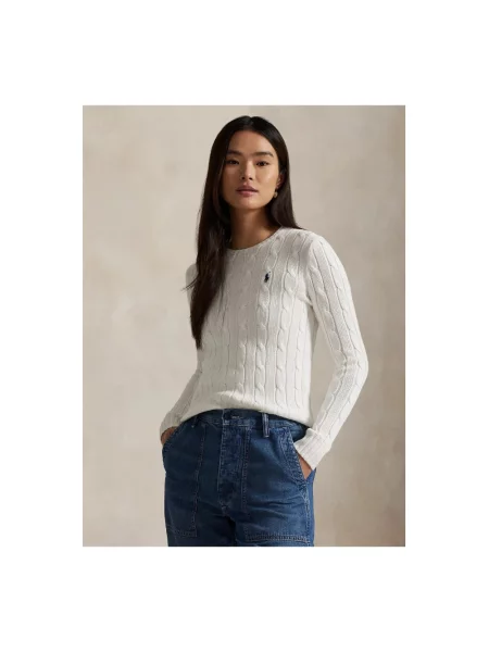 Sweter Polo Ralph Lauren biały