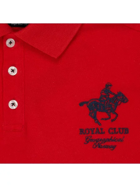Tricou copii Geographical Norway roșu
