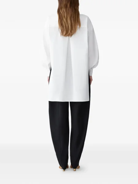 Cămașă Carolina Herrera cu legături alb