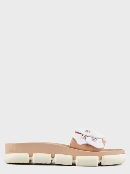 Шльопанці Baldinini бежеві