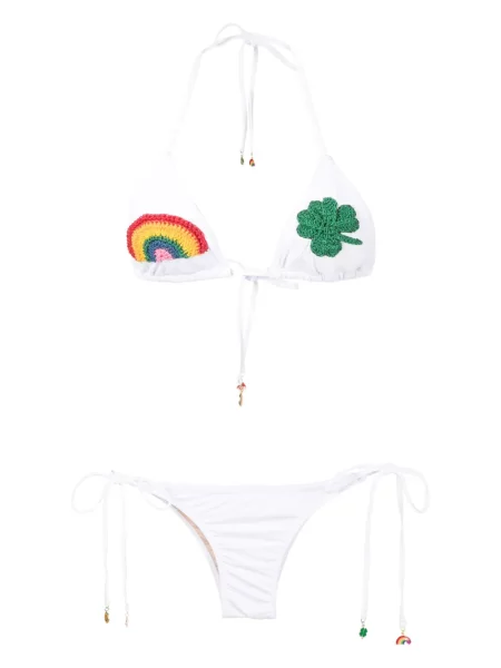Bikini Amir Slama alb