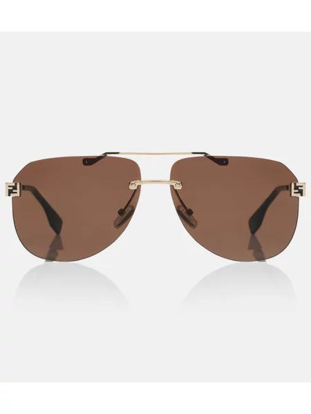 Sunčane naočale Fendi zlatna