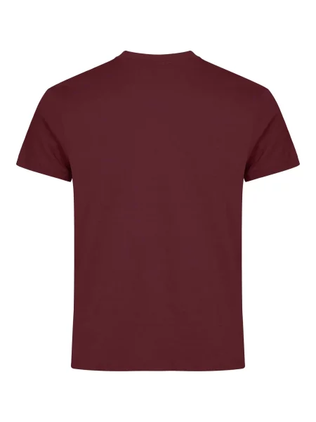 Clique Basic-T T-shirt dopasowany krój – burgundy czerwona