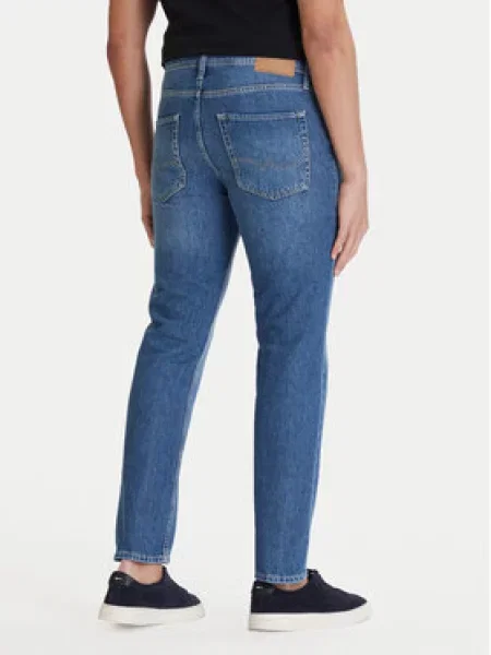 JACK & JONES Džinsai JJIClark JJOriginal' mėlyna