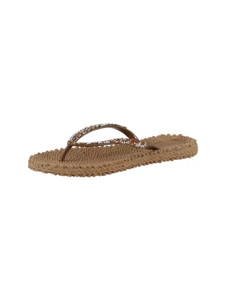 ILSE JACOBSEN Flip-flops Cheerful maro / portocaliu alb