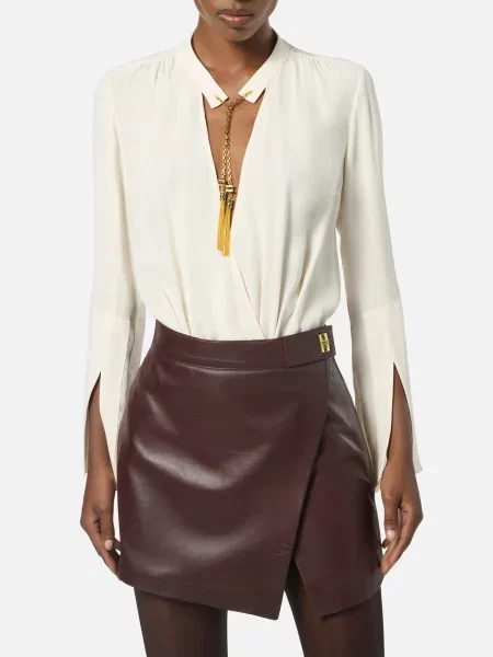 Боді Elisabetta Franchi біле