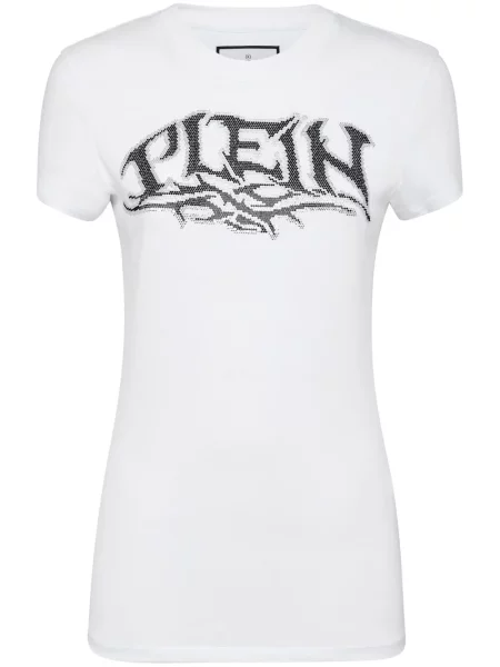 Tricou Philipp Plein alb
