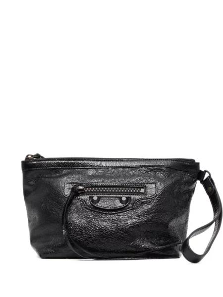 Geantă plic Balenciaga din piele negru