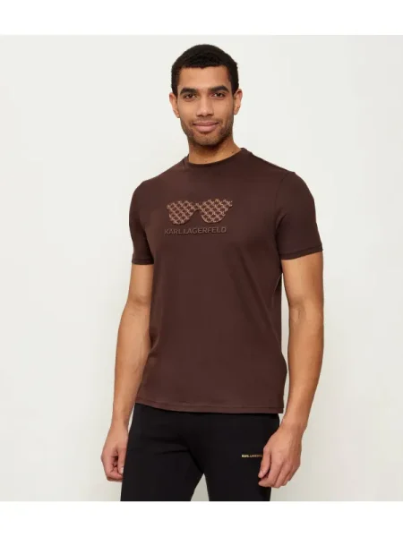 Karl Lagerfeld Tricou maro