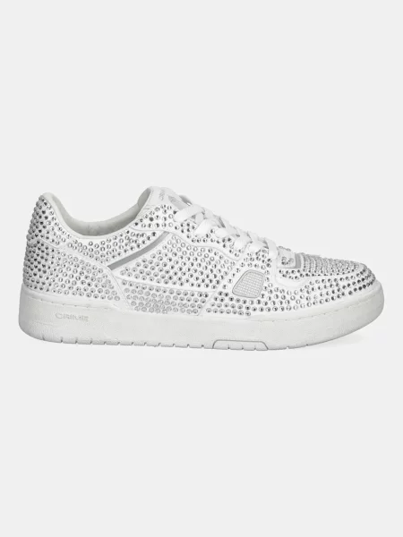 Шкіряні кросівки Crime London BASKET білий