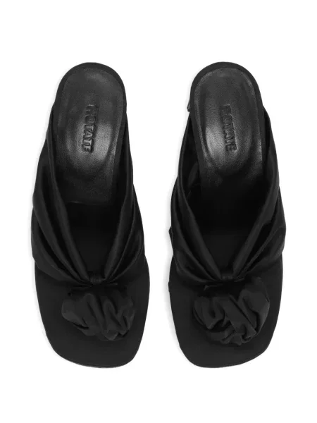Sandale Rotate Birger Christensen din satin negru