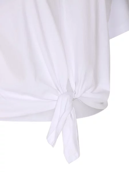 Top Isabel Marant orezané čierna
