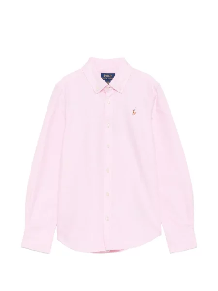 Koszula dziecięca Polo Ralph Lauren różowa