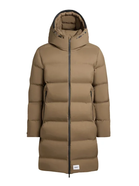 Khujo Palton de iarnă Caius 2 maro alb