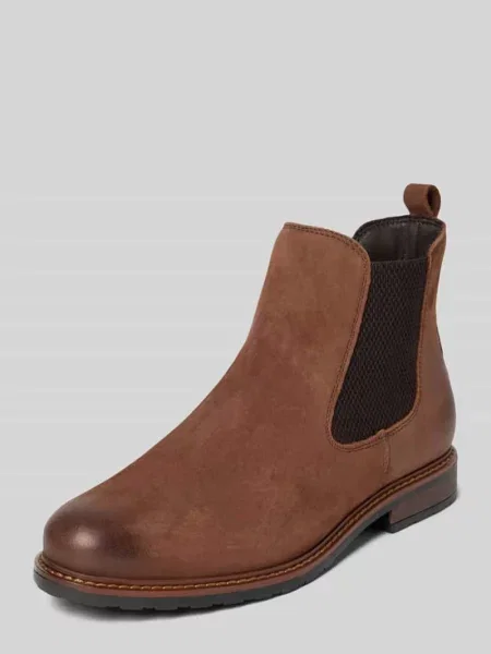 Buty chelsea ze skóry naturalnej