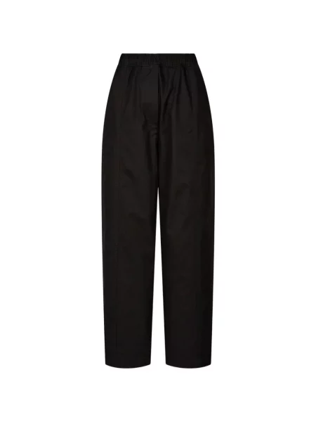 Pantaloni Tomboy din țesătură twill conici negru